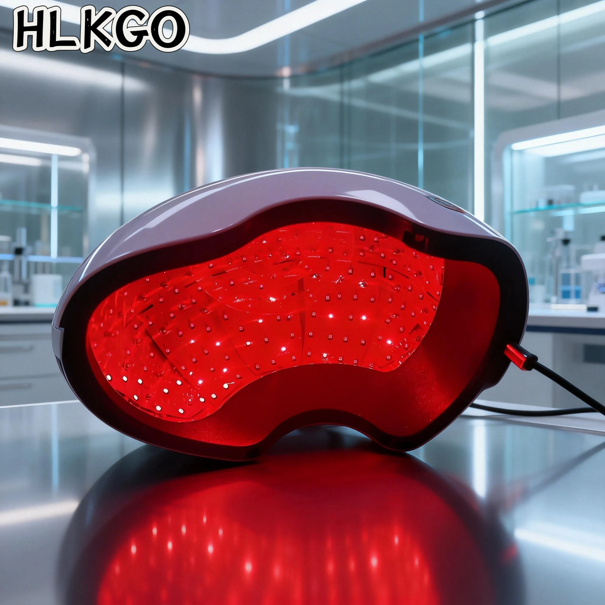 

Лазерная шапка для роста волос: Умное дистанционное управление, 5 регулируемых зон для лечения различных типов выпадения волос