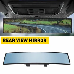 Car Baby Rear View Mirror - Wide Angle Convex Anti Glare Large Vision Panoramic Interior Auxiliary Monitor Mirror