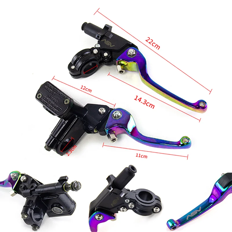 Motorcycle  Hydraulic Cylinder Pump Brake Handle Clutch Levers For ASV KTM CR CRF EXC EXCF YZ YZF KX KLX RM RMZ 125 250 450 250R