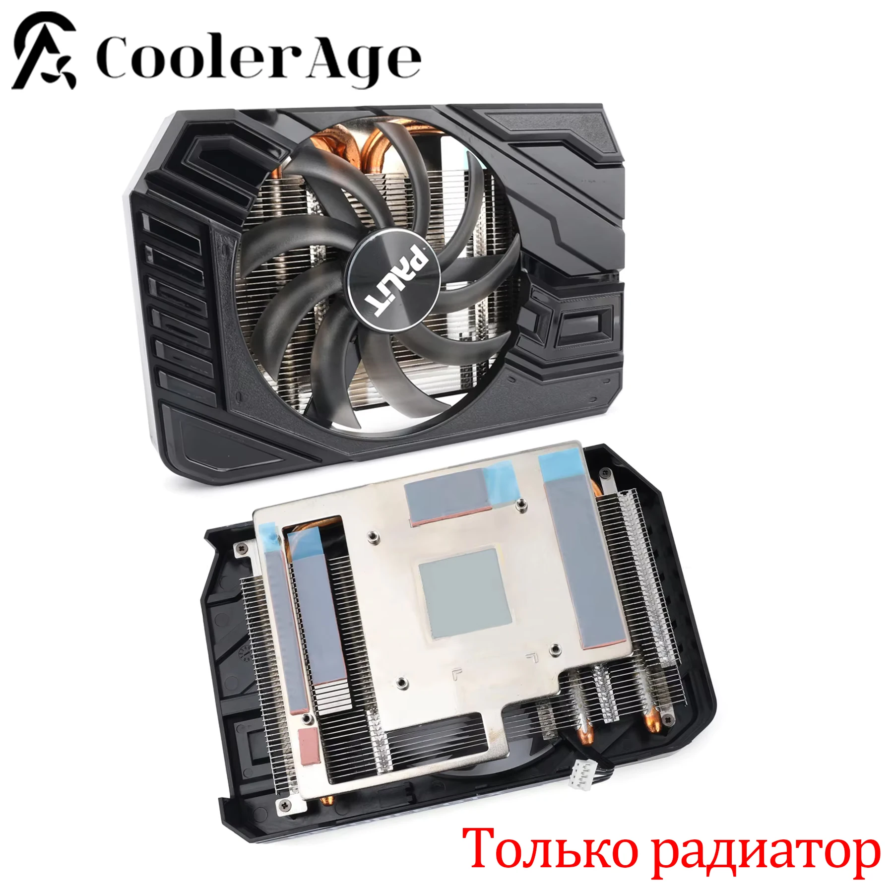 

Вентилятор видеокарты FDC10U12S9-C 95 мм с чехлом для PALIT GeForce GTX 1650 1660 1660Ti RTX 2060, охлаждение видеокарты