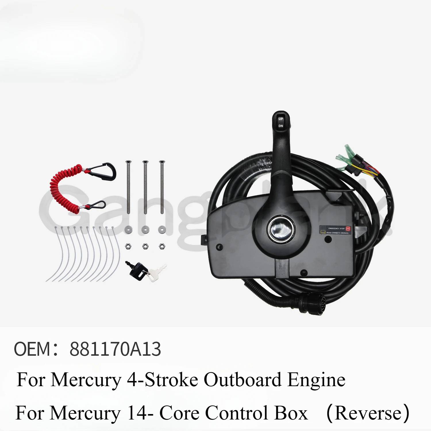 

Реверс блока управления подвесным двигателем для 4-тактного реверса Mercury, 14-контактный/ядерный реверс 881170 A13