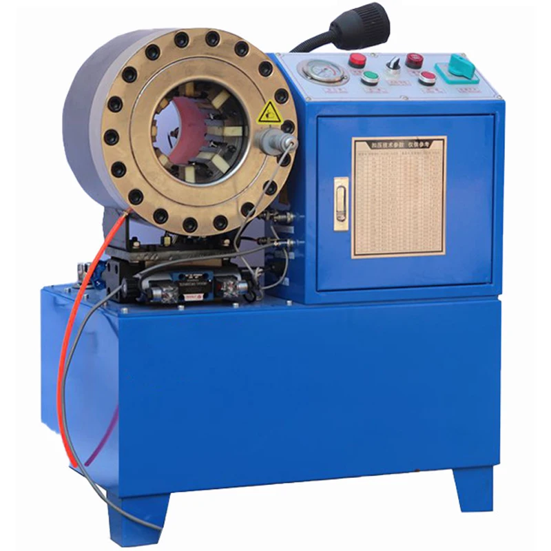 Fully Automatic High - Precision Hydraulic Oil Pipe Locking Machine High - Pressure Hose Shrinking Machine CNC Crimping Machine