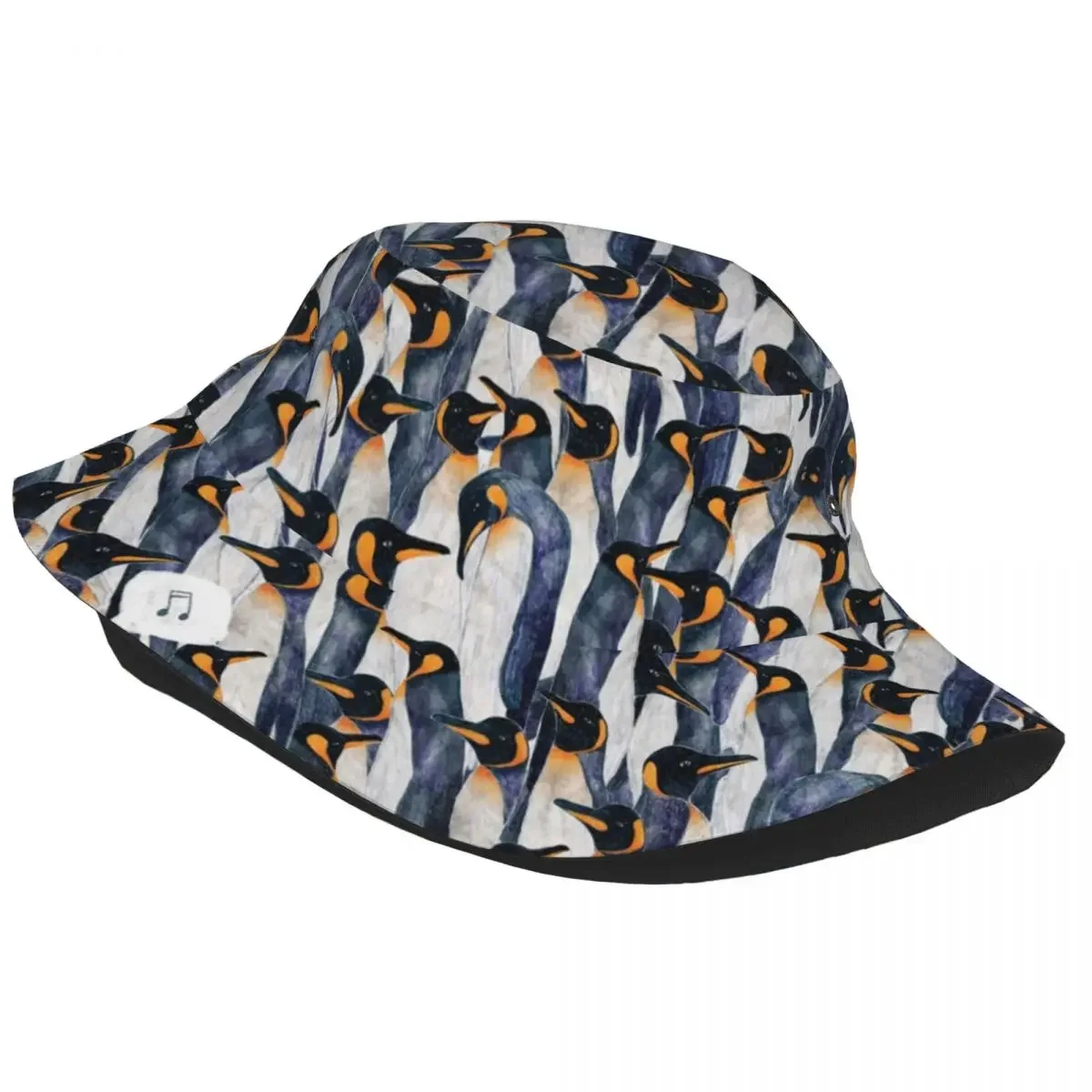 Style Singing Penguin Bucket Hats Women Lightweight Outdoor Cartoon Animal Fishing Hats Hot Summer Headwear Bob