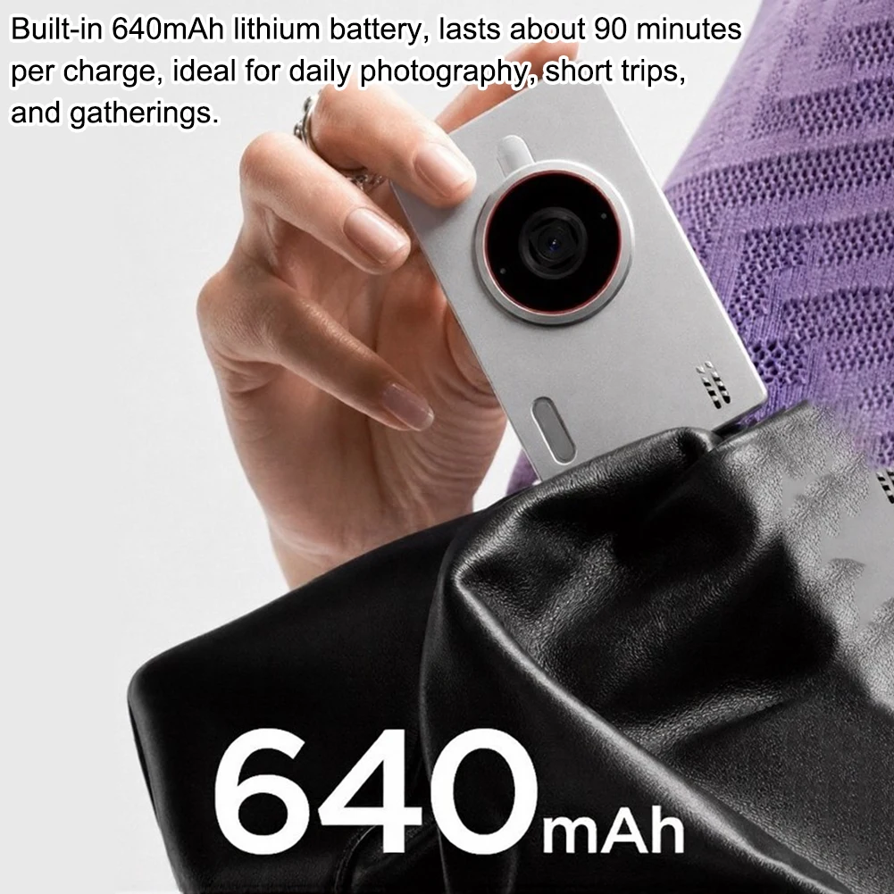 80MP 4K Digital Camera With Video 20 Filters LED For Flash Retro For Ultra-Thin CCD Camera For Vlog Recording Camera Accessories