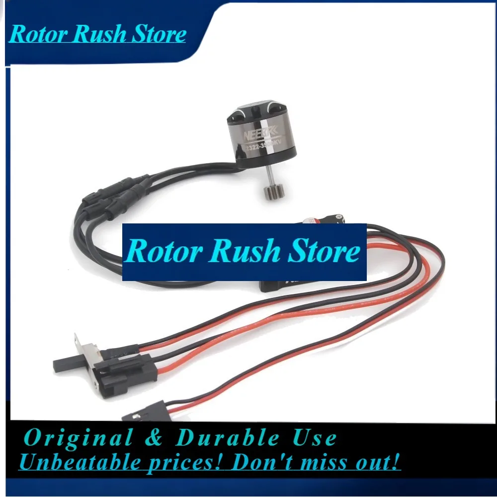 RoRuSNEEBRC 45A Electronic Speed Controller 2322-3500KV Outer Rotor Motor Combo For MN99S MN168 MN82 MN78 1/12 RC Crawler