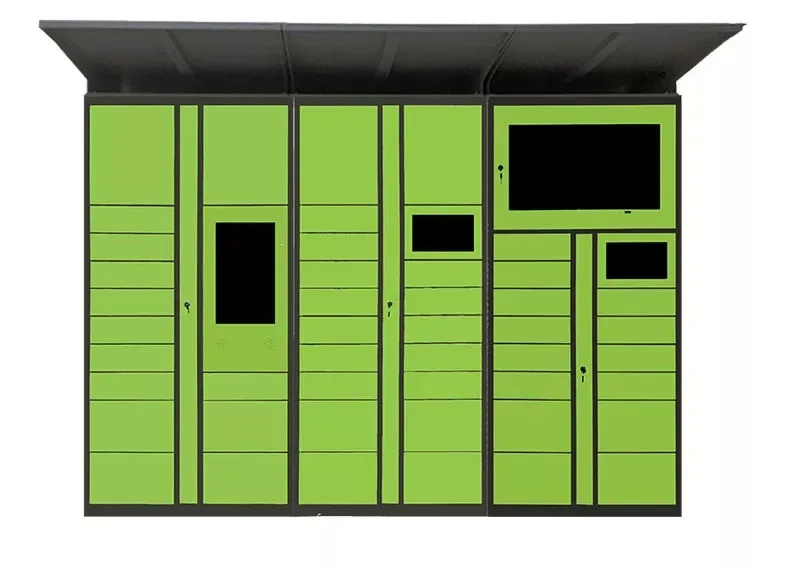 Customized Steel Electronic Locker, Express Package Storage, Automatic Smart Lock System, Self-service Package Delivery Cabinet