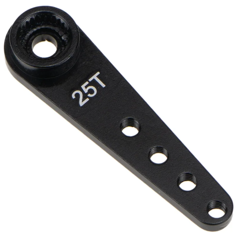 B78B-40PCS 37Mm 25T Metal Extension Steering Servo Arm Horn For RC Car Crawler Parts,Black