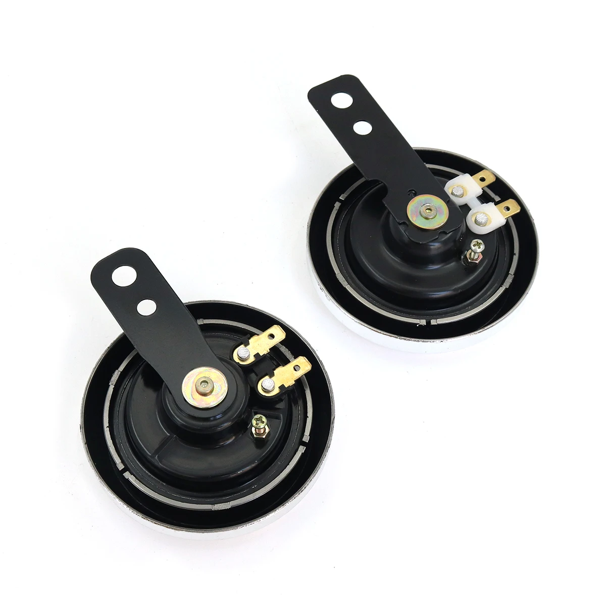 Universal Waterproof Motorcycle Round Electric Horn DC 60V 0.2A 100dB For Citycoco Electric Scooter Harley Electric Scooter