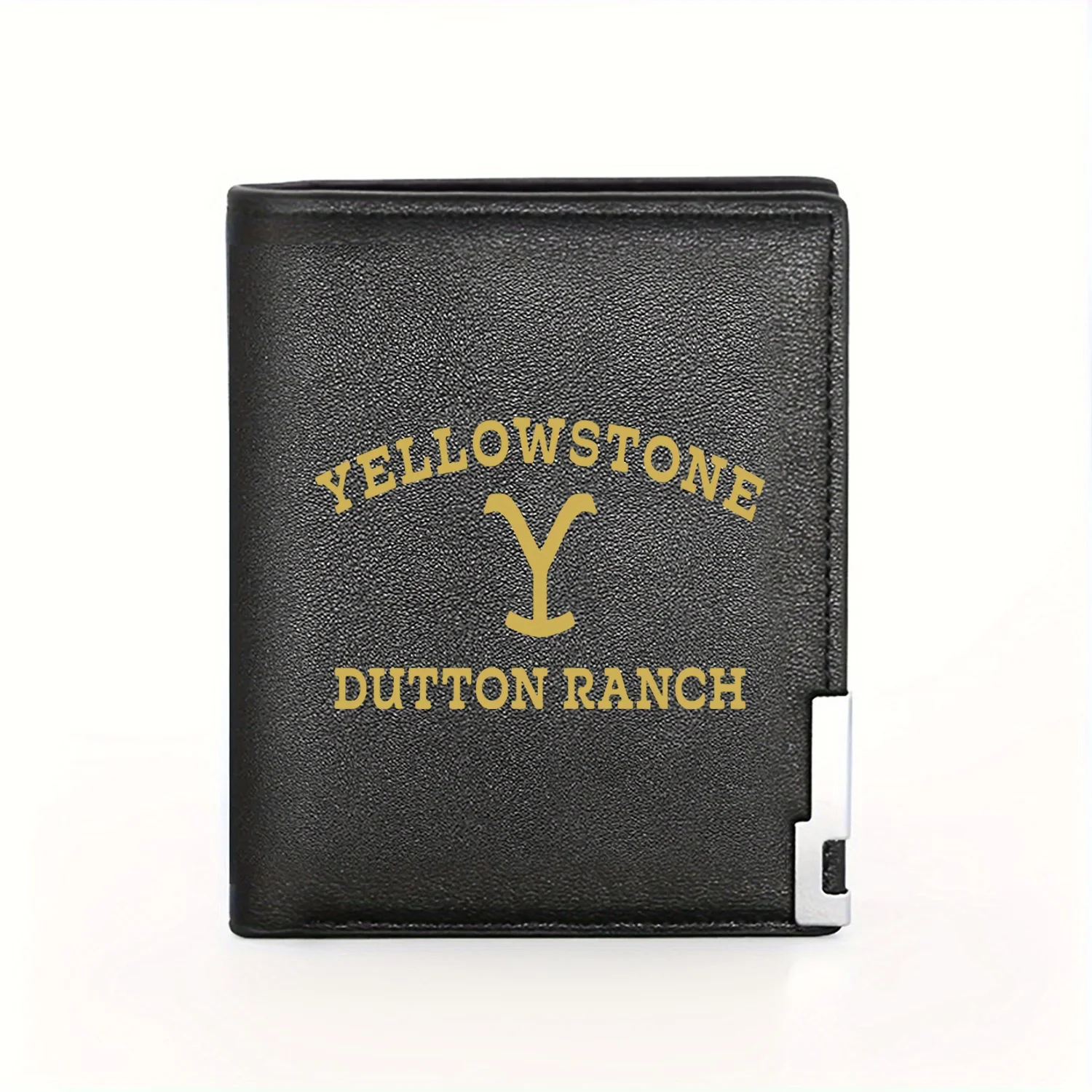 Yellowstone Dutton Ranch logo,stylish western design. Business Mens Casual Elegant Simple Practical Quality Wallet Stylish Print