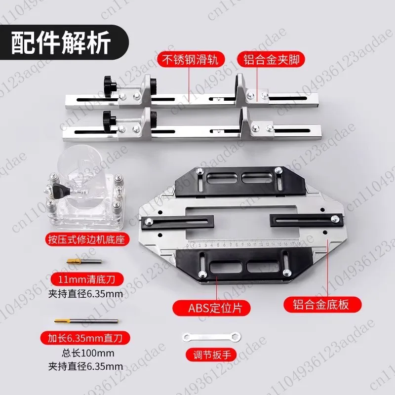 Woodworking Installation Lock Fixing Drilling Tool Wooden Door Opener Positioning Slotting Machine Door Frame