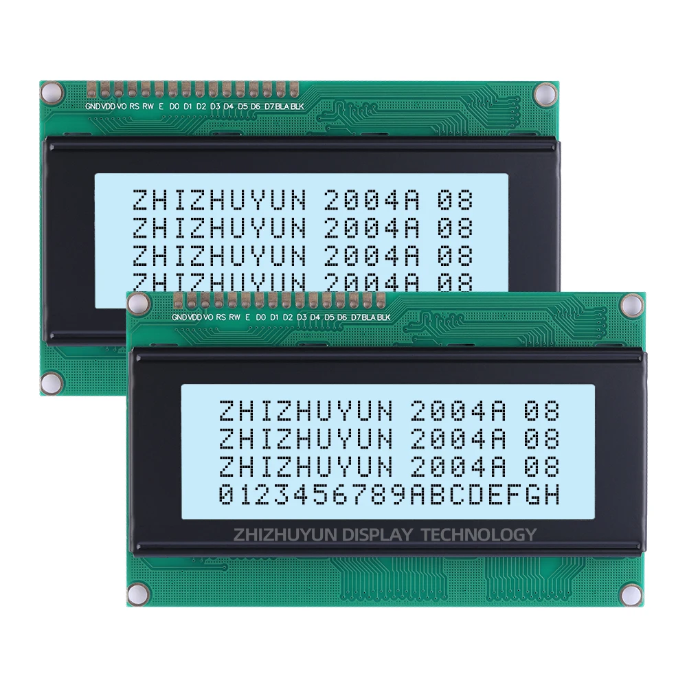 2004a Karakter Scherm Btn Black Film 16pin Interface Module 3.3V Lcm Display Module Dot Matrix Scherm