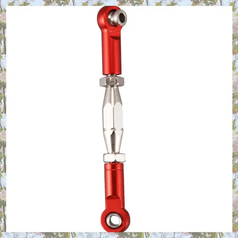 

X18A-10X Для Wltoys 144001 1/14 запасные части для радиоуправляемого автомобиля, металлическая тяга, сервопривод, набор рулевых тяг, красный