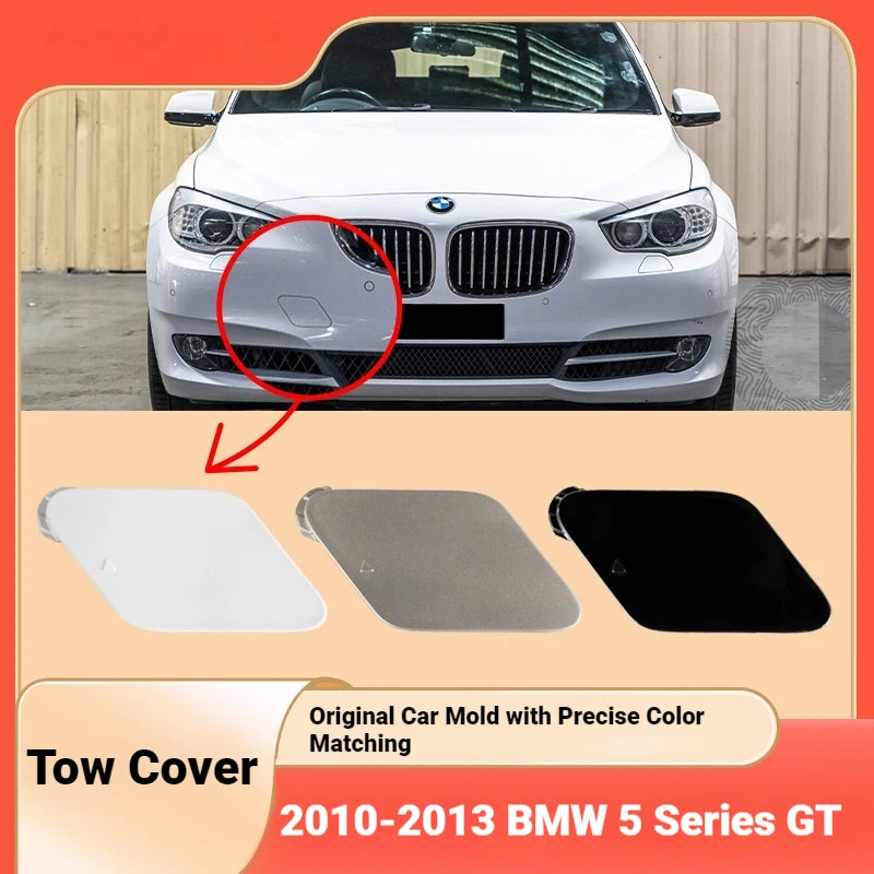 Fits 10-13 BMW 5 Series 5 Series GT front bumper tow hook tow cover trailer cover pull cover