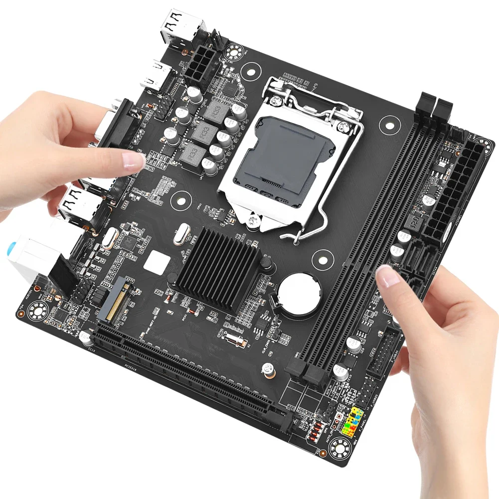 

Настольная материнская плата B75M-I LGA 1155, материнская плата для компьютера DDR3, основная плата для компьютера, M.2 NVME, компьютерные аксессуары