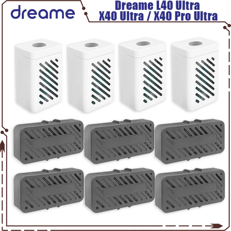 Compatible For ( Dreame L40 Ultra / X40 Ultra / X40 Pro Ultra ) Parts Silver Ion Module, Sewage Tank Deodorization Particles