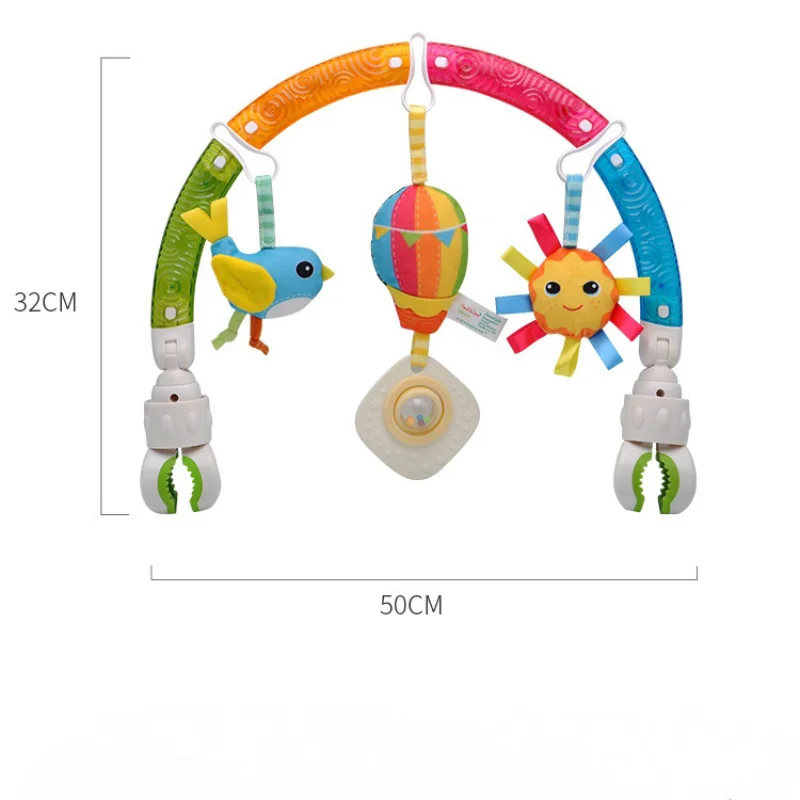 Baby Speelgoed Wieg Hangende Rammelaars Autostoel Educatief Speelgoed 0 12M Zachte Mobiele Telefoons Kinderwagen Kinderwagen Opknoping Poppen Baby Pasgeboren Cadeau