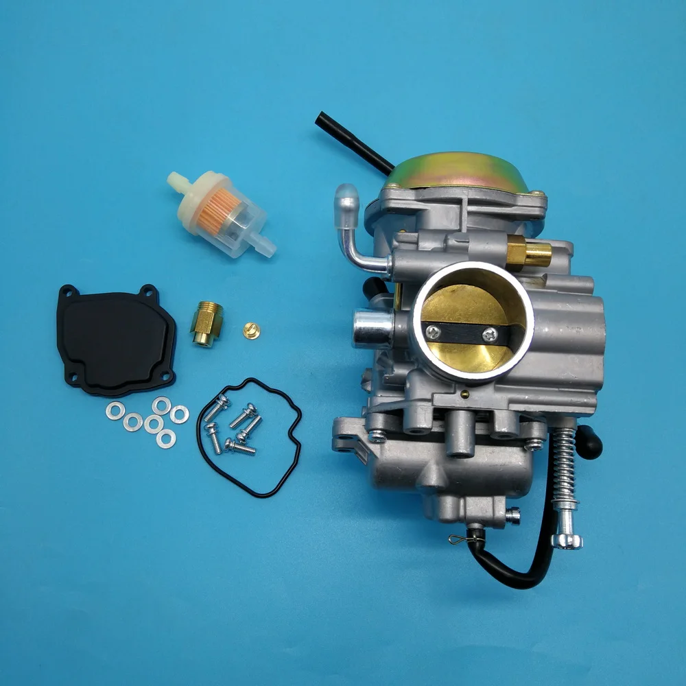 34mm Carburetor For Jianshe YMH BUGGY Go Kart Old Hensim HS400 ATV 400CC PD34 Carb