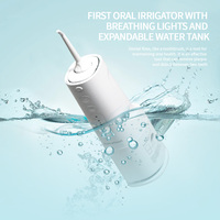 Professional Dental Water Flosser with Smart Pulse Portable Oral Irrigator for Teeth USB Charging 2 Nozzles Kit for Home Travel