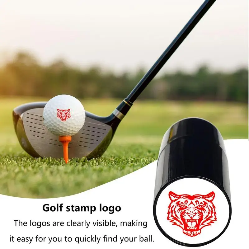 Cap bola Golf portabel dan dapat digunakan kembali, penanda identitas Bola Golf Shamrock cap aksesoris Golf untuk pemula