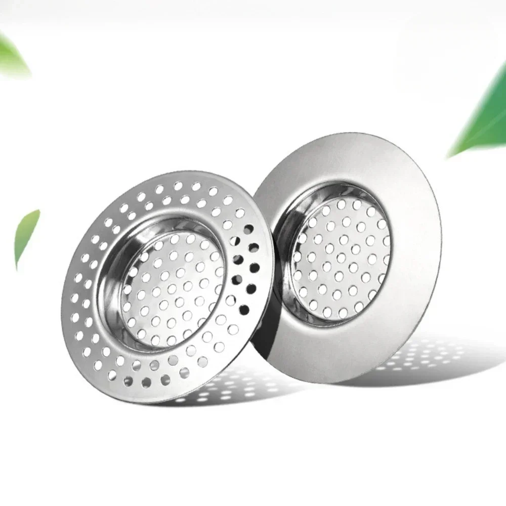 New Sink Strainer Kitchen Sink Grid Filter Drain Hole Filter Mesh Protection Against Clogging Kitchen Accessorie Stainless Steel