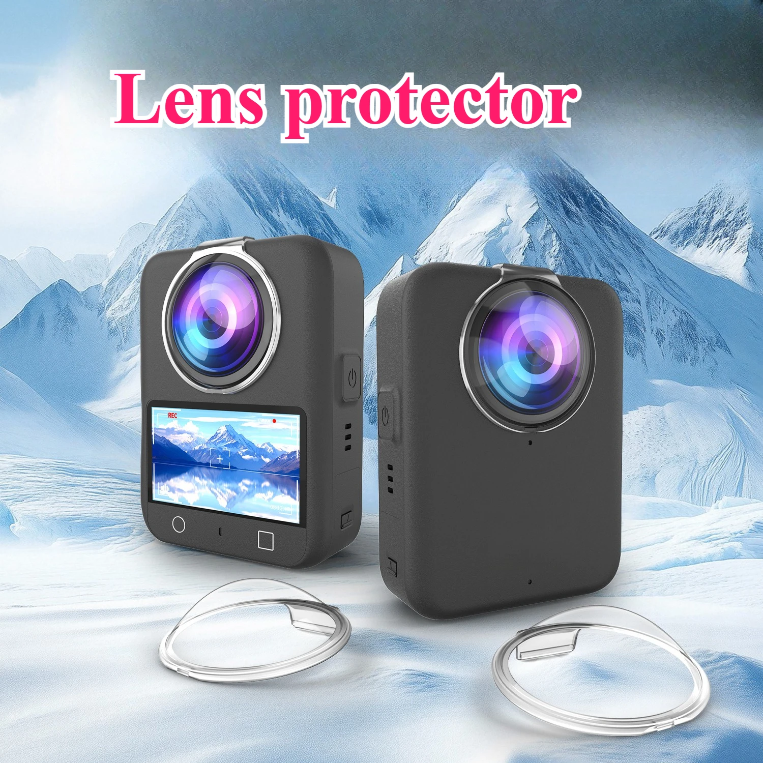 

Подходит для объектива DJI360, защитный объектив, пластиковая пленка для объектива высокой четкости, устойчивая к царапинам, аксессуары для панорамной спортивной камеры