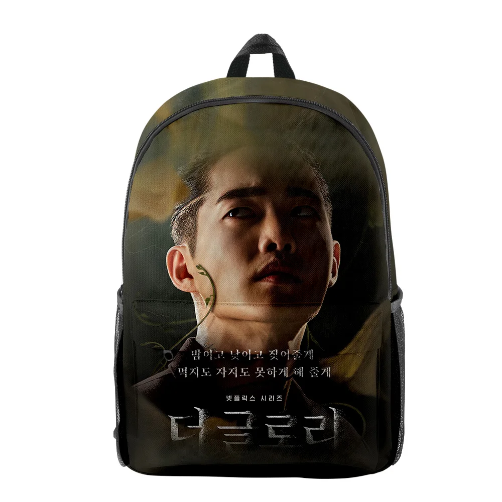 Novità popolare Cool The Glory Kdrama pupilla Bookbag Zaini per notebook Stampa 3D Oxford Zaini da viaggio impermeabili per ragazzi/ragazze