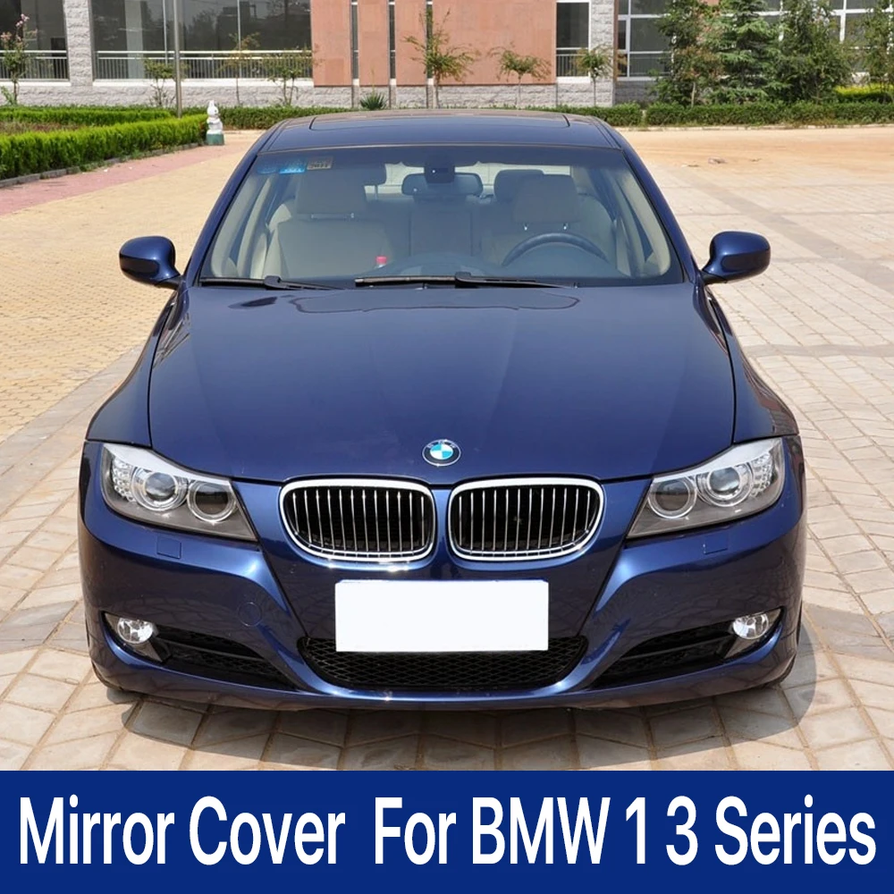 

Carbon Fiber Pattern Gloss Black M Style Rear View Side Mirror Cover Caps For BMW 1 3 Series E81 E82 E87 E88 E90 E91 E92 E93