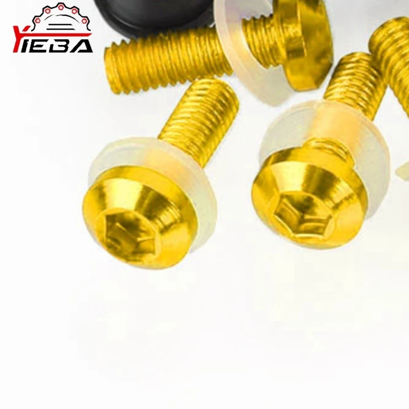 

10 шт. 5 мм для YAMAHA NVX AEROX 155 NMAX 155 NMAX155 XMAX 125 250 300 400 гайки для ветрового стекла комплекты крепежных болтов для лобового стекла