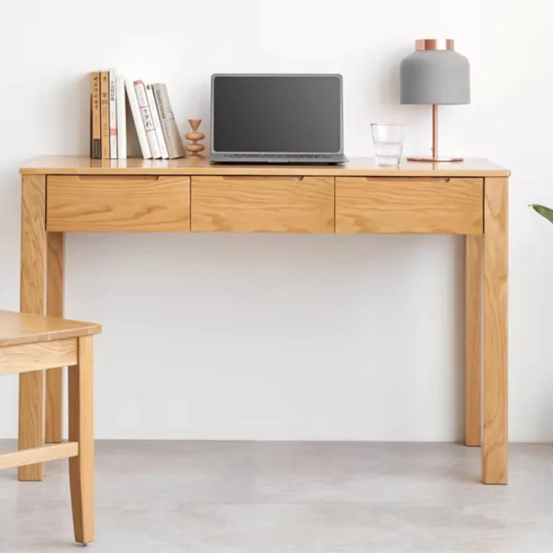 

Simple modern solid wood adult study furniture, laptop desk