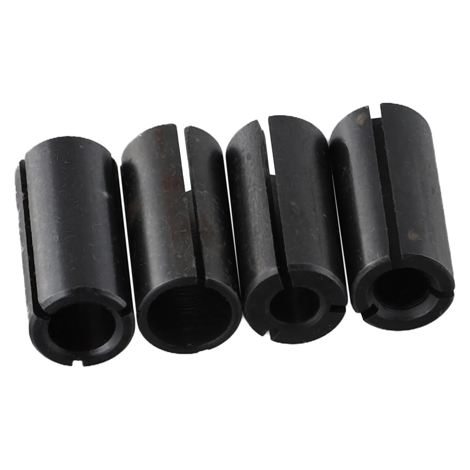 For Engraving Machine Route Bit Adapter Collet Yard 4PCS Carbon Steel Reducing Sleeve Wear Resistance High Quality