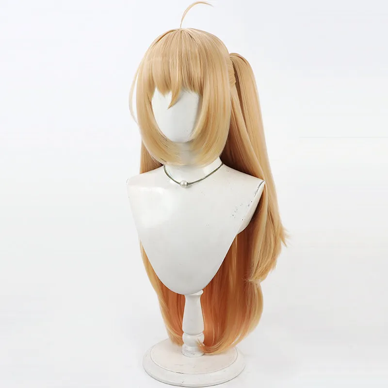 Cissia Cosplay Wig Zenless Zone Zero Pigtail Long Heat Resistant Synthetic Hair Halloween Party Role Play Carnival + Wig Cap view 4