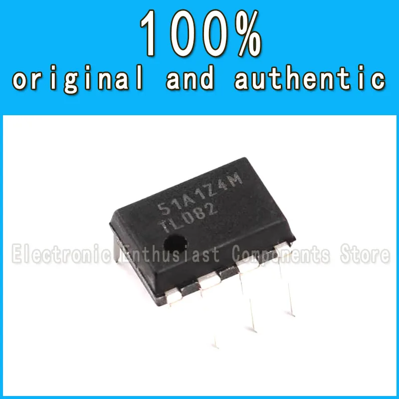 AMP OP JFET 4MHZ DIP-8 IC TL082CP TL082 TL082CN 50 unids/lote
