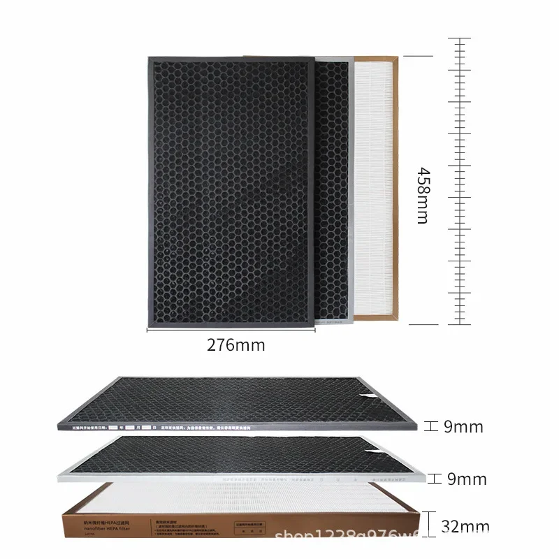 3 قطعة/المجموعة صالح لتنقية الهواء باناسونيك F-VJL75C VJL90C شبكة جمع الغبار F-ZJLP/ZJLD/ZJLF9 0C