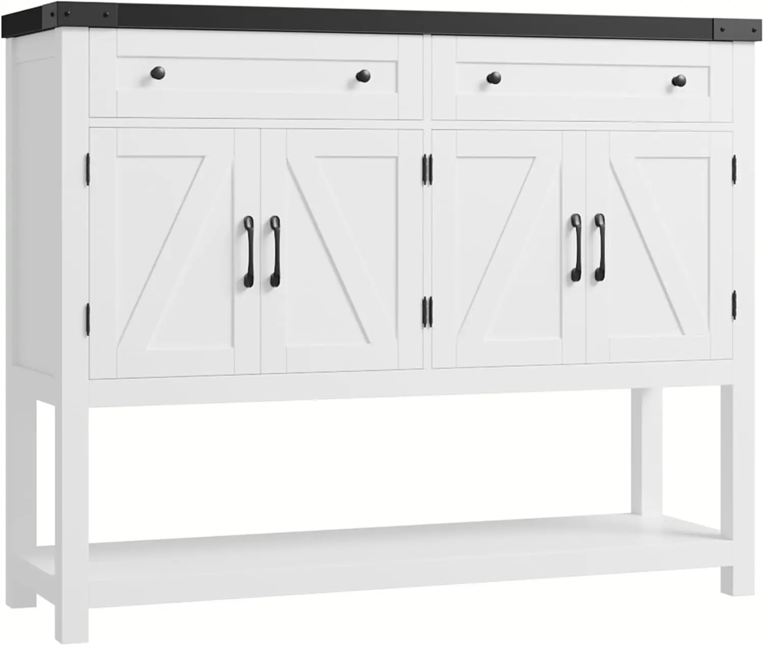 Buffet Sideboard Cabinet with Storage, 47.2