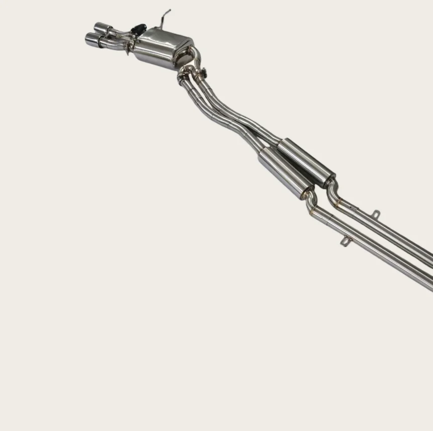 Automotive Exhaust System for  325 E46 2.5L 2004-2008 Exhaust Muffler Pipes Stainless Steel Material Welding