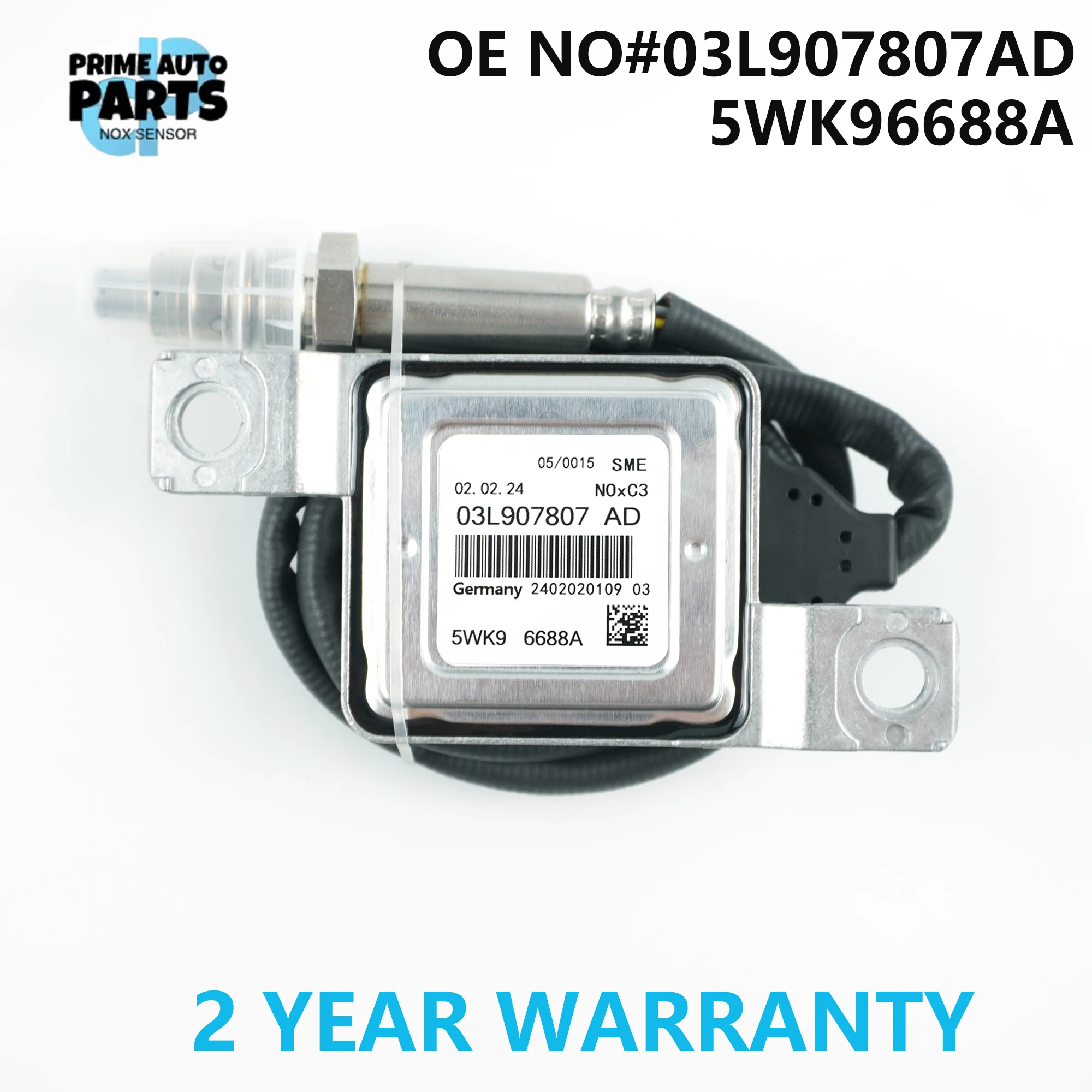 

03L907807AD 5WK96688A New Nitrogen Oxide Sensor 5WK9 6688A For Audi A4 Allroad Quattro A5 S5 VW Passat Nox Sensor