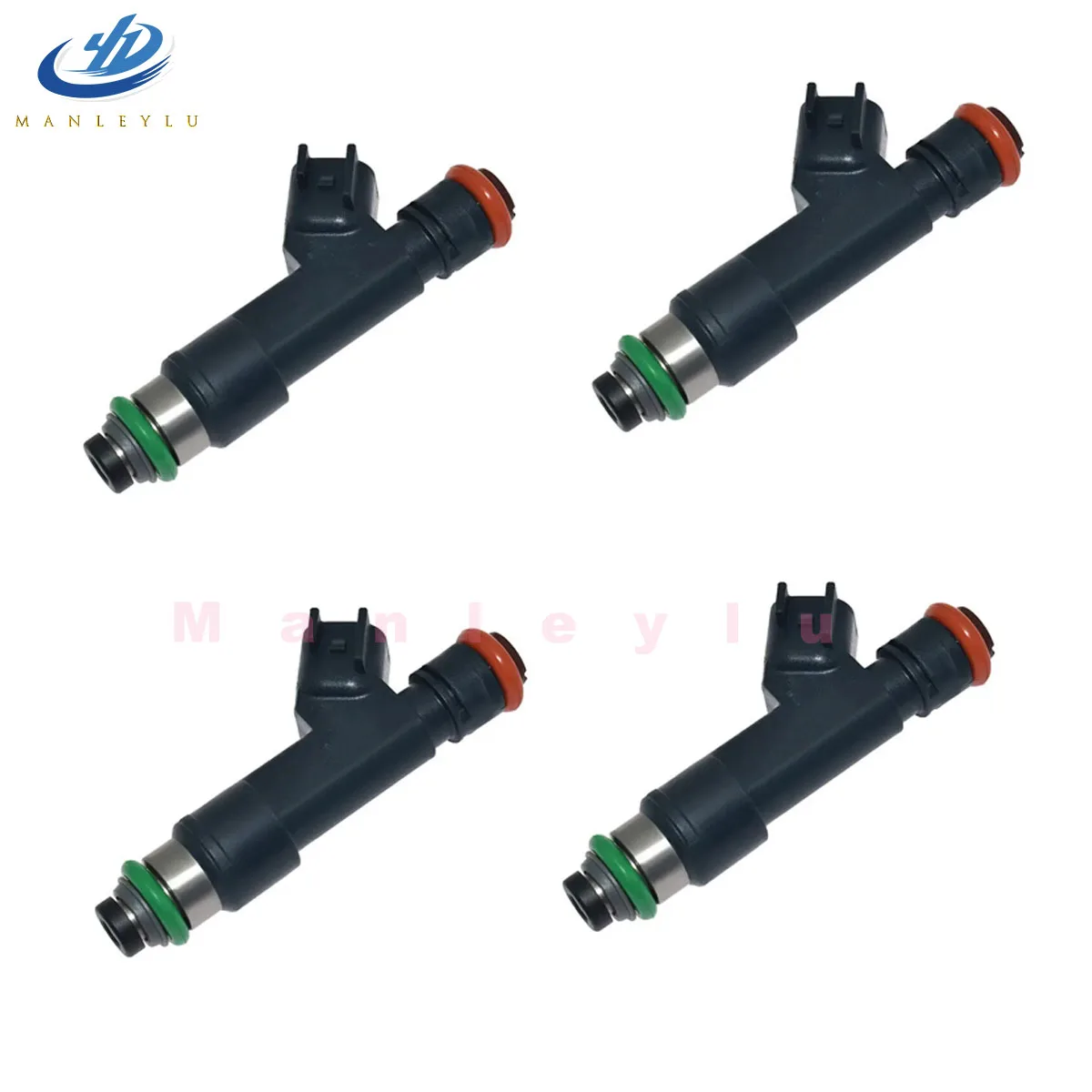 4 unids/lote boquilla de inyector 12602480 para Chevrolet Malibu 2.4L 2008-2011 Pontiac Solstice G6 G5 Saturn