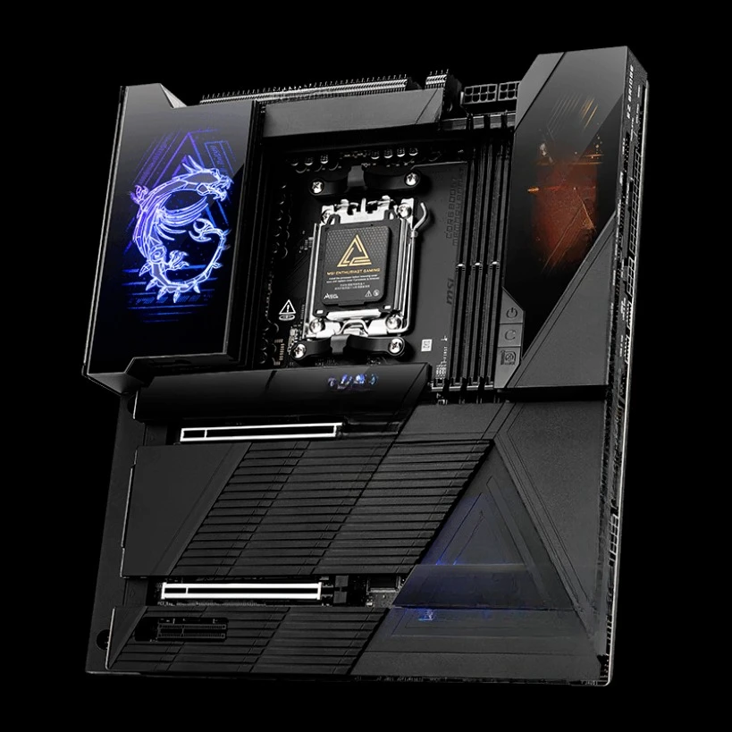 X870E GODLIKE new super god motherboard supports DDR5 9950X/9800X3D