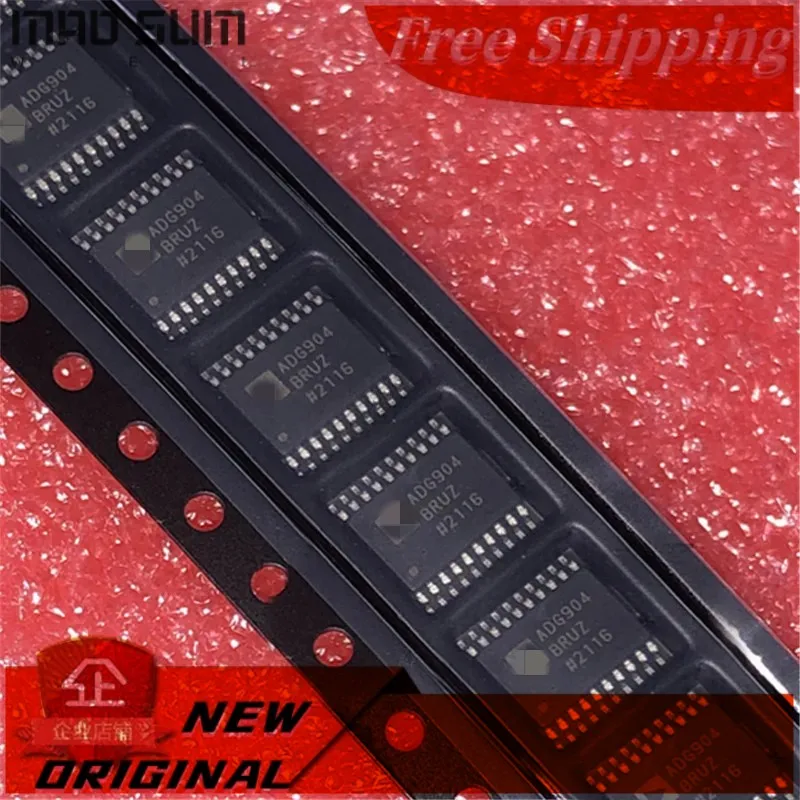 Free Shipping2PCS~20PCS/LOT 100% NEW ADG904BRUZ ADG904BRU ADG904BRUZ-R ADG904 BRUZ TSSOP20 Multiplex decoder chip