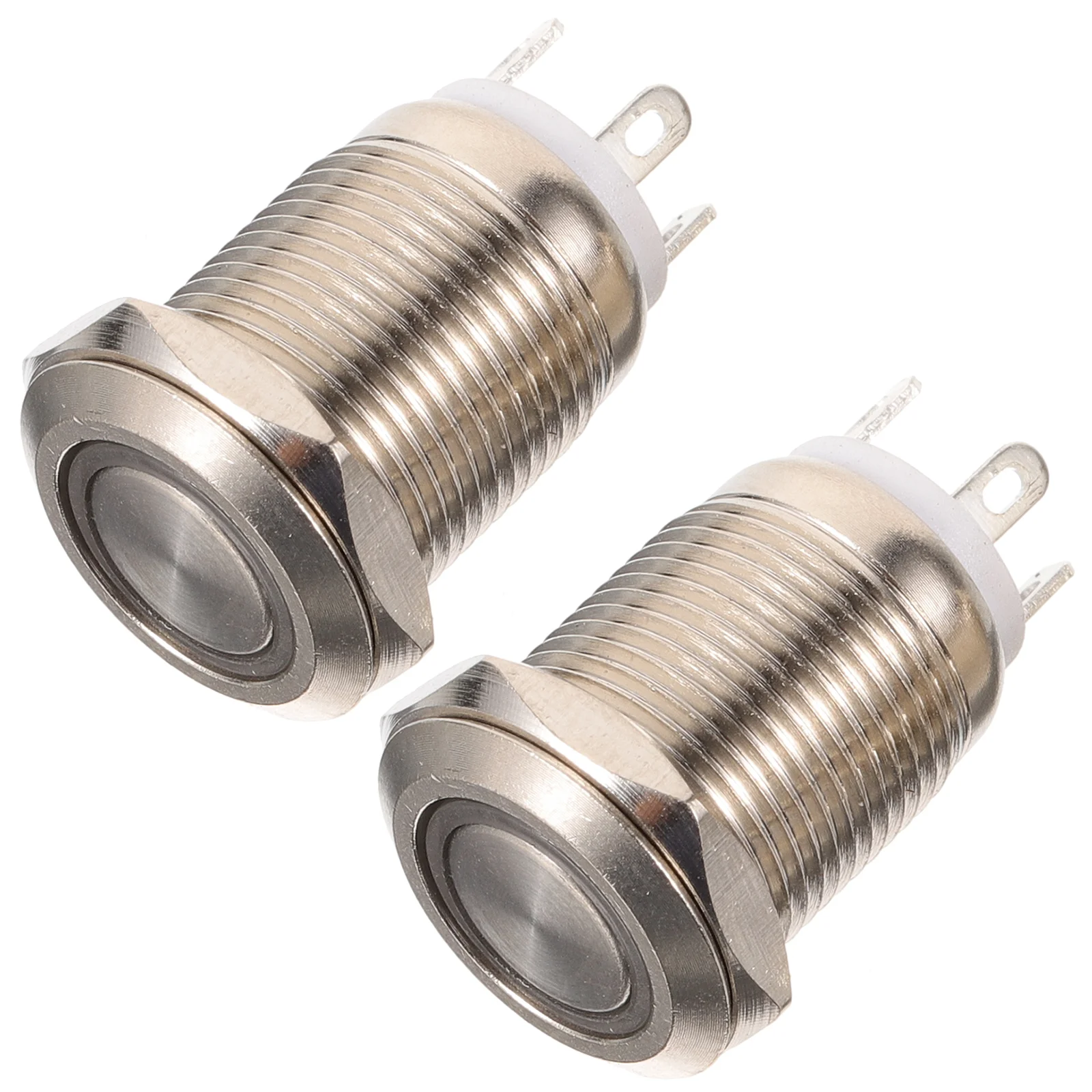 

Easy Installation Wired Round Chime Button Button Replacement Pushbutton for Home Ringer Panel Mount Light Chime Parts