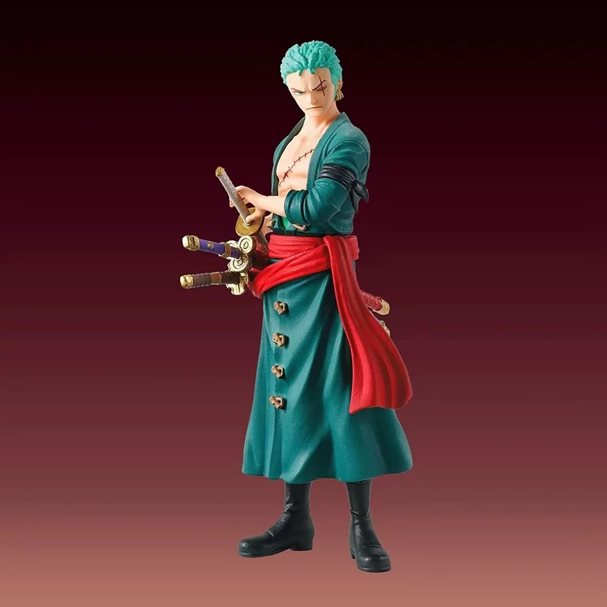 Original Bandai HG Gacha One Piece Monkey D. Luffy Gear 5 Sanji Roronoa Zoro Anime Figure Ornament Collectible Model Toy