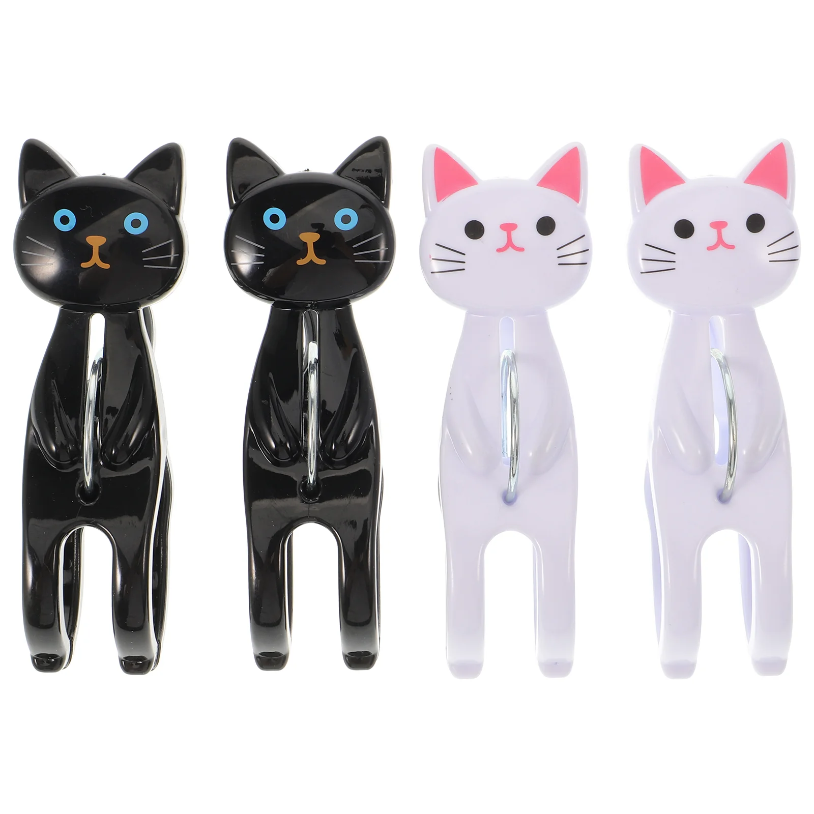 

4 Pcs Chair Cat Clothespin Travel Outdoor Blanket Sand Remover for Beach Clips