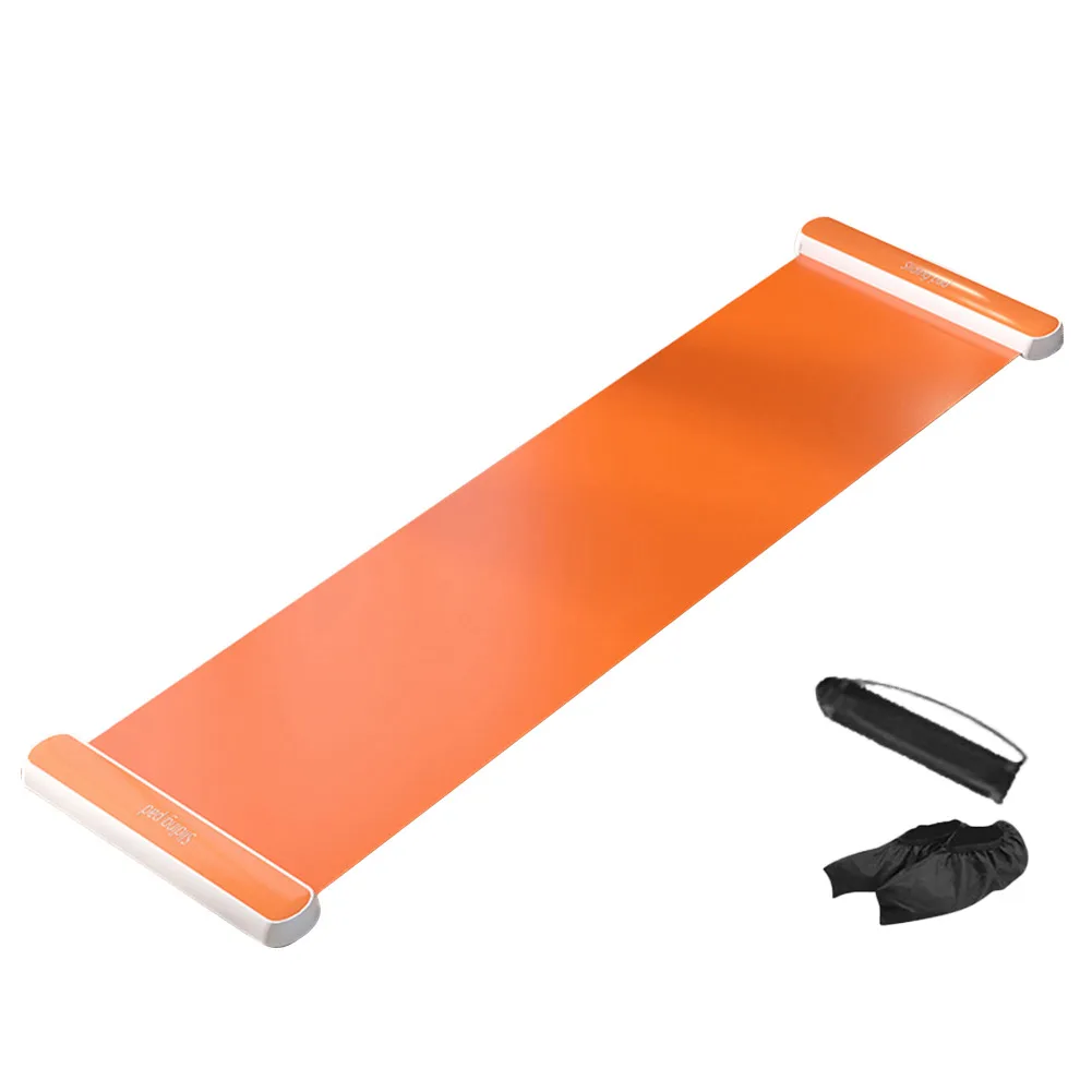 Leg Core Yoga Sliding Mat Indoor Equipment Mountaineering Running Assistant Pad Portable Wearable for Ice Hockey Roller Skating