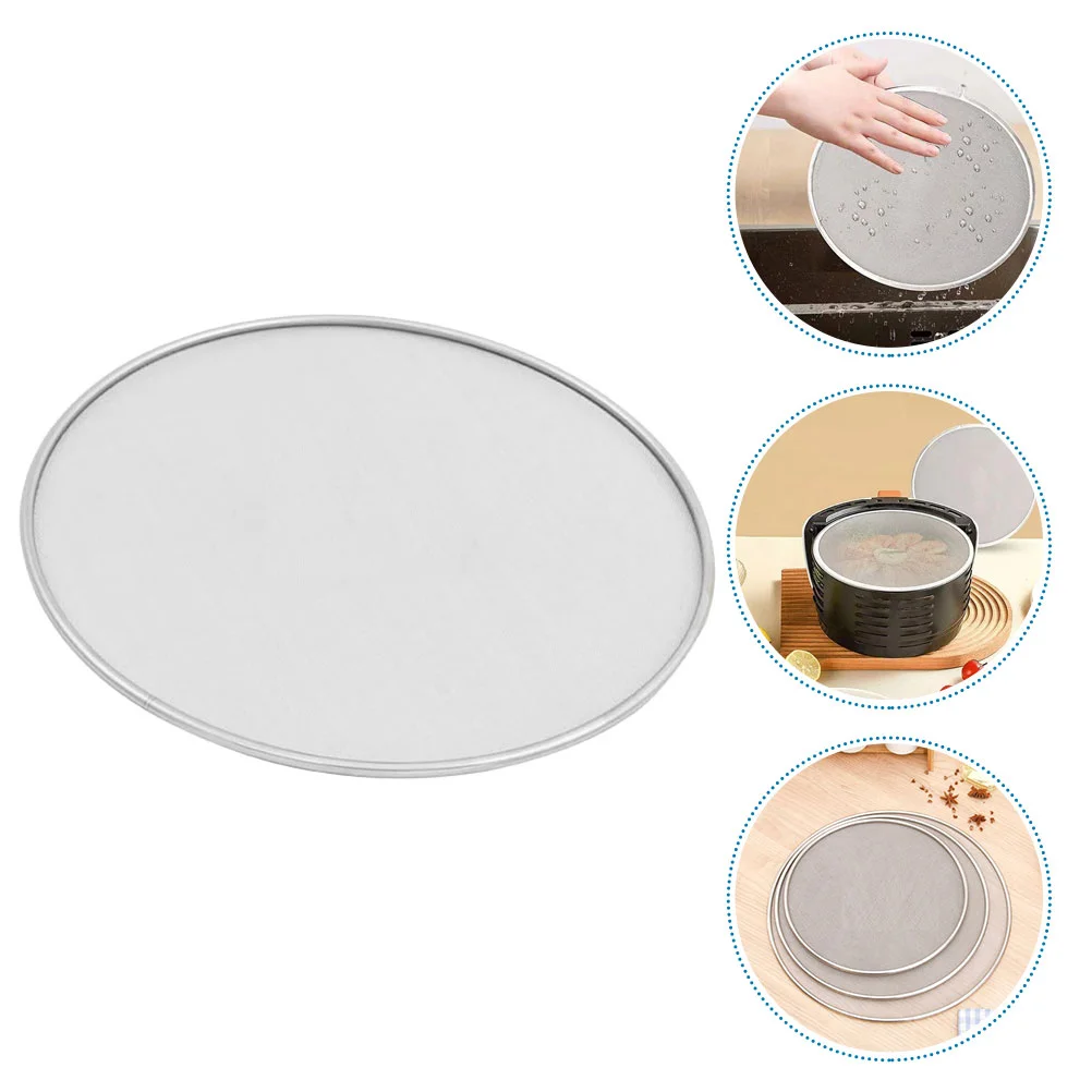 

Fryer Anti-oil Air Cover Kitchen Accessory Mesh Stainless Steel Cooking Tool Splatter Screen
