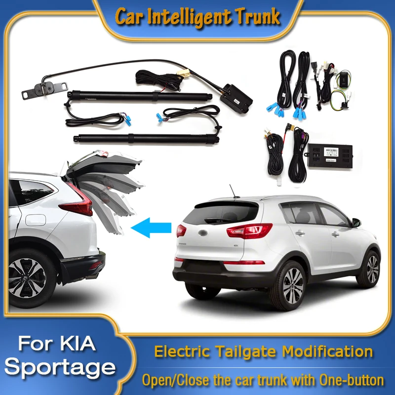 

For KIA Sportage SL 2010~2018 Car Power Trunk Opening Electric Suction Tailgate Intelligent Tail Gate Lift Strut Modification