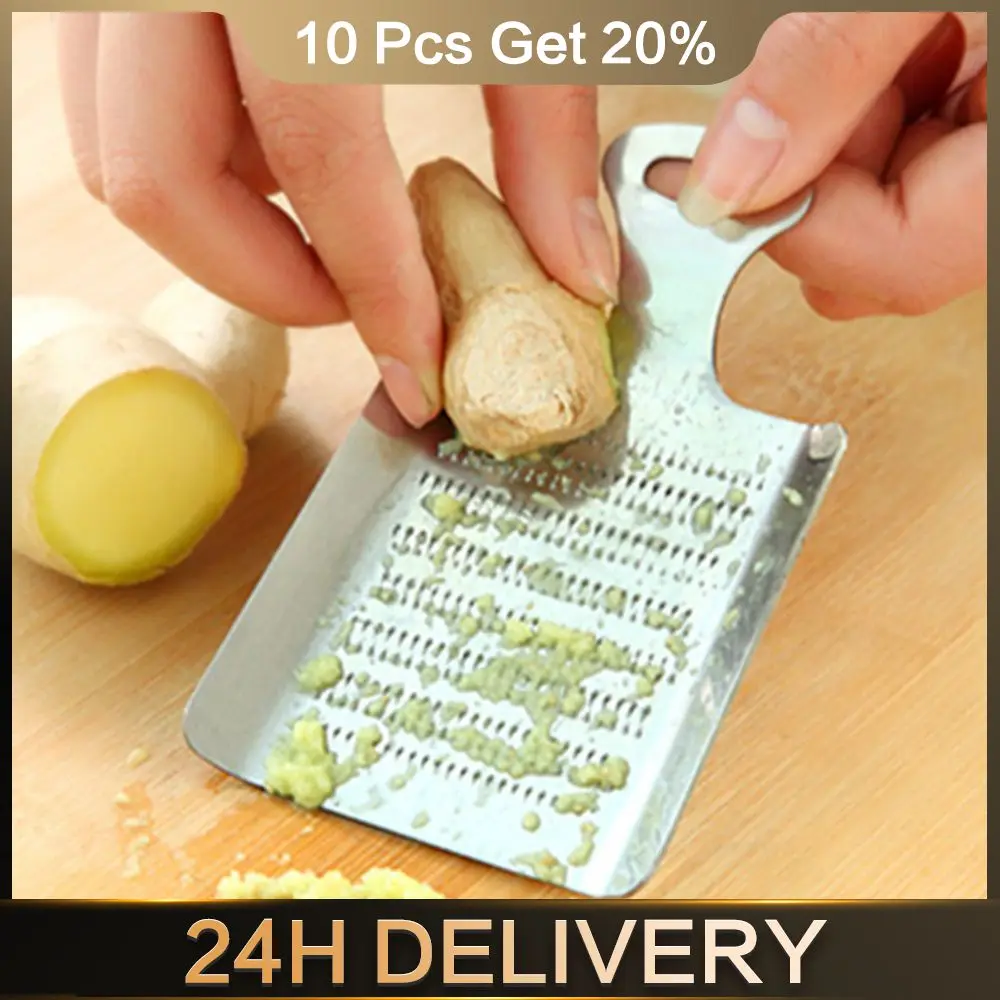 Garlic Pureer Hanging Hole Design 57g Ginger Shaver Grinding Tools Mustard Grinder Anti-corrosion Garlic Grinder Wear Resistance