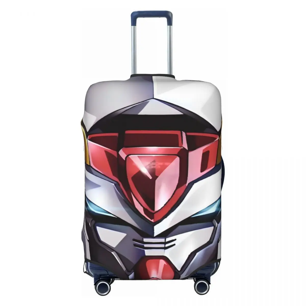 Mobile Suit Gundam 0079 Suitcase Cover Vacation Cruise Trip Strectch Luggage Case Protection