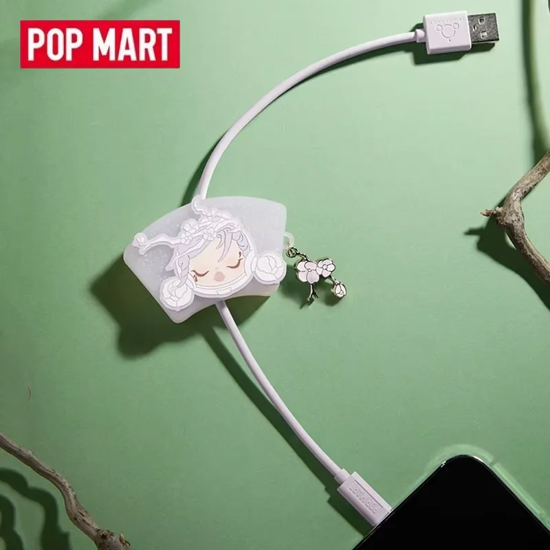 البوب مارت Skullpanda سلسلة زهر البرقوق الحبر-كابل بيانات نوع-C صندوق أعمى اللعب Kawaii أنيمي الشكل مفاجأة صندوق غامض الدمى #1