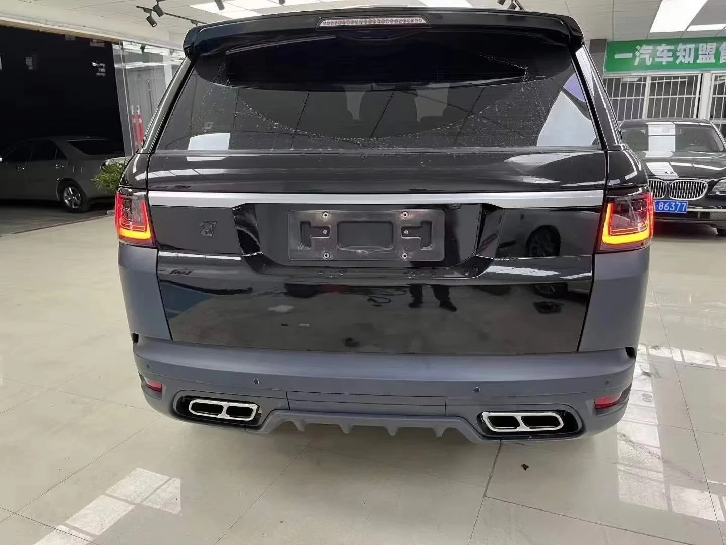 طقم الجسم القديم إلى الجديد مناسب لسيارة لاند روفر رينج روفر سبورت التغيير القديم مجموعة جديدة 2013 تغيير 2022 طقم جديد L494 #4