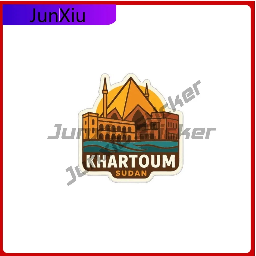

Khartoum Sudan City Vacation Sticker Exterior Accessories Vinyl Decal Mtb Camper Decals Graffiti Adventure Motorcycle Camper Suv